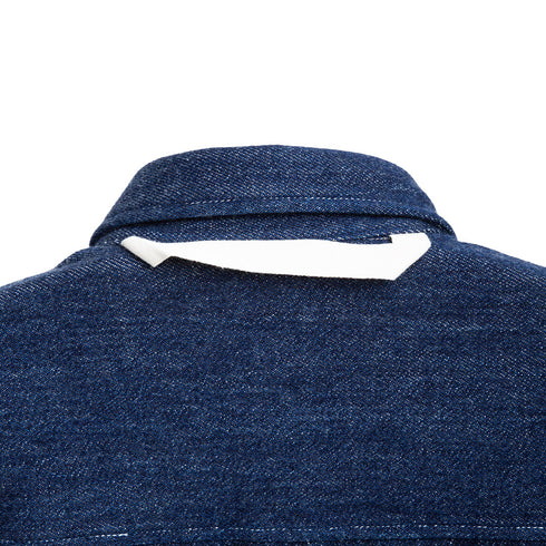 Merely Made Merely Premium Lazy Over Shirt Indigo 23FMLPR207SH Degli Uberti